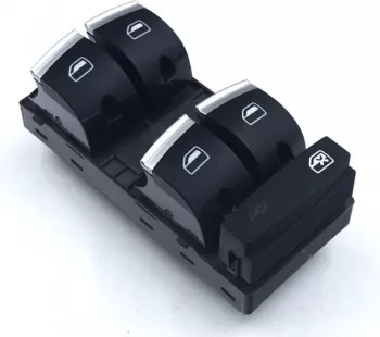Butoane geamuri electrice crom Audi A3 S3 A6 S6 2004-2012 Q7 2007-2014 