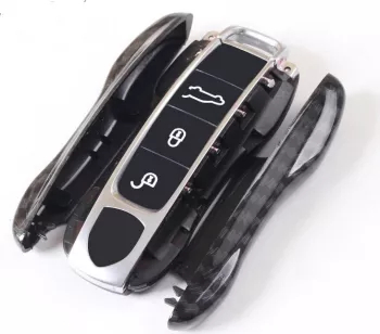 Carcasa protectie cheie Porsche Cayenne 9YA Panamera 971 carbon