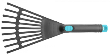 Grebla mini pentru gradina   fibra de sticla   9 dinti 18x35 cm Richmann 