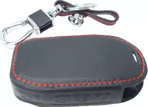 Husa cheie din piele ecologica pentru Kia Forte Soul 2019 2020 4 Butoane keyless 