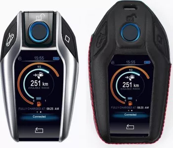 Husa din piele pentru cheie BMW G11 G12 G30 5 7 Series 730i 740i 750i Smart 