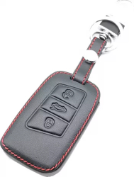 Husa din piele pentru cheie model 2 - Skoda Octavia Kodiaq Superb A7 