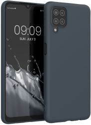 Husa Kwmobile pentru Samsung Galaxy A12 Silicon Verde 54048.186 