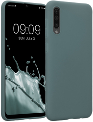 Husa Kwmobile pentru Samsung Galaxy A50 Silicon Verde 48054.171 