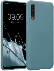 Husa Kwmobile pentru Samsung Galaxy A50 Silicon Verde 48054.207 