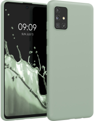 Husa Kwmobile pentru Samsung Galaxy A51 Silicon Verde 51196.172 