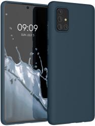 Husa Kwmobile pentru Samsung Galaxy A71 Silicon Verde 51208.186 