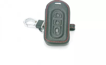 Husa pentru cheia auto Nissan Micra K12 Xtrail T31 Qashqai Juke Tiida Navara Pathfinder Note din piele ecologica 