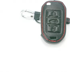 Husa pentru cheia auto Opel Crossland X din piele ecologica tip briceag