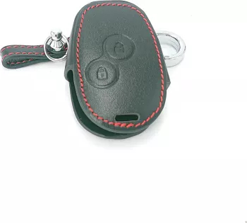 Husa pentru cheia auto Renault Kangoo Scenic Megane Sandero Captur Twingo Modus din piele ecologica 