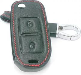 Husa piele pentru cheia Volkswagen VW Amarok Polo Golf Mk4 Mk5 Bora Jetta briceag 2 butoane 