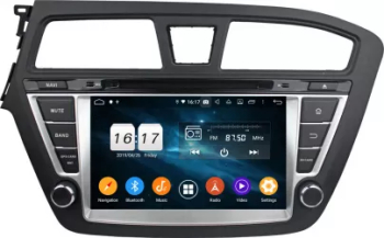 Hyundai I20 2014-2018 Navigatie dedicata cu Android 6 Core 2+16GB 