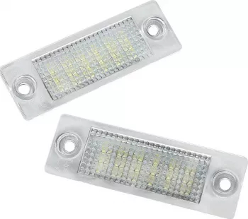 Lampi numar inmatriculare led VW Caddy Touran Golf Passat Jetta 