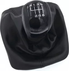 Manson / Husa schimbator cu nuca 6 trepte negru Skoda Octavia 2 A5 MK2 2004-2010 