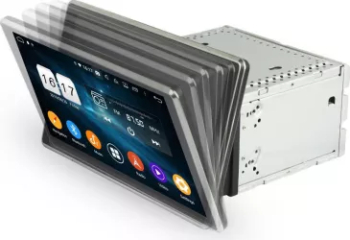 Navigatie 2din universal cu Android 10 carplay DSP 10inch si DVD 