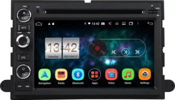 Navigatie dedicata cu Android Ford Explorer Fusion Mustang Focus Edge Expedition Escape F150 2006-2012 6 Core 2+16GB 
