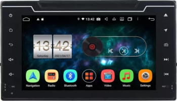 Navigatie dedicata cu Android Toyota Auris/Corolla 2016-2019 Procesor PX4 Cortex A35 6 Core 2+16GB cu DVD 
