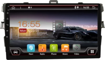 Navigatie dedicata Toyota Corolla 2007-2013 cu Android 10 