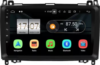 Navigatie Mercedes A W169 / B-class W245 Viano Vito W639 / Sprinter W906 full touch Android DSP 6-Core 2+16GB 