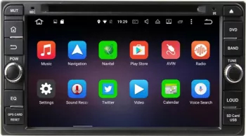 Navigatie Rav4 Corolla Hilux Land Cruiser Prado 4Runner 2001-2010 Android DSP PX6