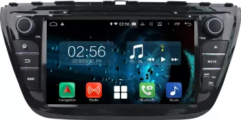 Navigatie Suzuki S-cross/ SX4 Crossover 2013-2016 6 Core cu Android 10 
