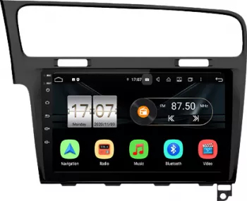 Navigatie VW Golf 7 2013-2019 negru 6-Core 2+16GB DSP cu Android 
