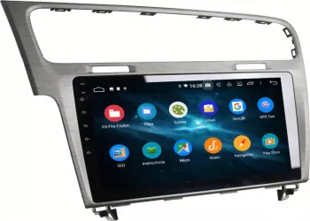 Navigatie VW Golf 7 2013-2019 silver Android 10 DSP 