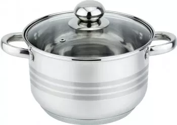 Oala cu capac Floria ZLN-4052 Inox 22 x 14 cm 4 L 