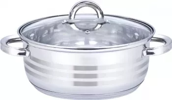 Oala cu capac Floria ZLN-4106 Inox 24 x 9 cm 3 L 