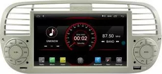 Sistem navigatie cu Android 10 pentru Fiat 500 2007 si 2014 