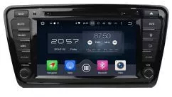 Sistem navigatie cu Android 10 pentru Skoda Octavia 2014-2019 4GB RAM procesor de sunet DSP 