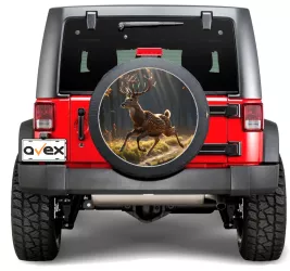 Sticker Auto Roata de Rezerva rezistenta la intemperii si raze UV diametru 55 cm Cod AVX-RR07 
