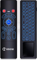 Telecomanda wireless cu tastatura full qwerty Air Mouse Touch Pad pentru smart tv/box 