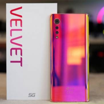 Capac Baterie LG Velvet 5G Rosu Service Pack 