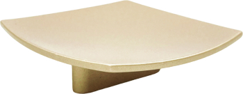 Buton pentru mobila Donau finisaj auriu 67x67 mm 