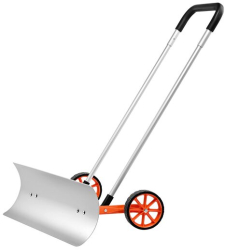 Impingator zapada Latime lucru 762 mm Aluminiu Unghi de inclinare si de impingere reglabil 2 x roti 