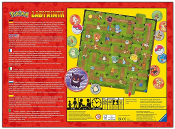 Labyrinth Pokemon multilingv 7+ ani - RAVENSBURGER 