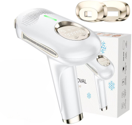 Epilator Elysar Sensivia IPL II - Epilare Definitiva Fara Durere 9 Trepte de Intensitate Senzor de Piele Mod Automat 999.999 Pulsatii 