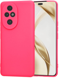 Husa Silicon pentru Honor 200 Pro Marmalis SoftFlex Hot Pink 