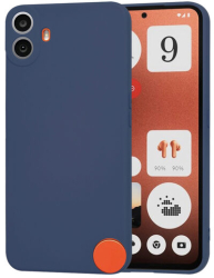 Husa Silicon pentru Nothing CMF Phone 1 Marmalis SoftFlex Navy Blue 