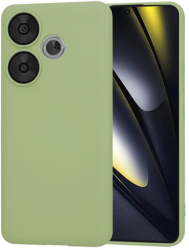 Husa Silicon pentru Xiaomi Poco F6 Marmalis SoftFlex Matcha 