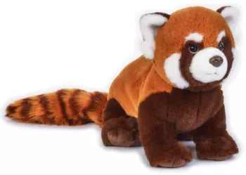 Jucarie din plus Panda rosu 25 cm 