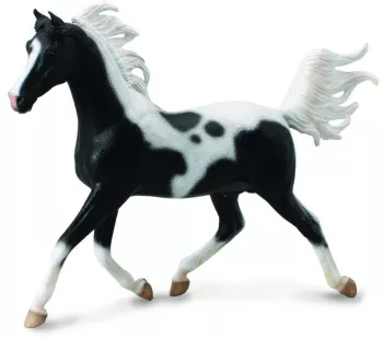 Figurina armasar half arabian pinto - collecta 