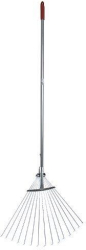 Grebla pentru frunze gradina galvanizata coada metal 15 dinti Strend Pro 