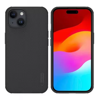 Husa pentru iPhone 15 Plus - Nillkin Super Frosted Shield - Black 