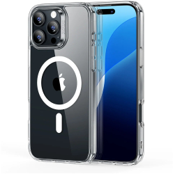 Husa pentru iPhone 16 Pro Max - ESR Classic Hybrid HaloLock - Clear 