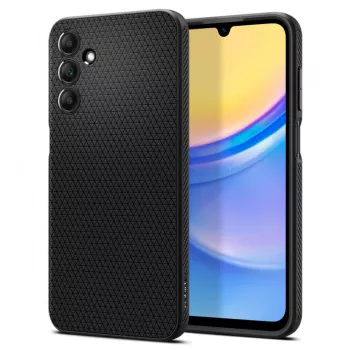 Husa pentru Samsung Galaxy A15 4G / A15 5G - Spigen Liquid Air - Matte Black 