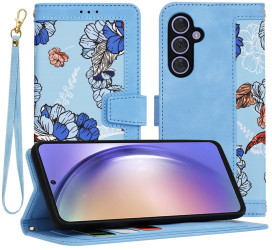 Husa pentru Samsung Galaxy A54 - Techsuit FlipCraft - VibrantA Blue 
