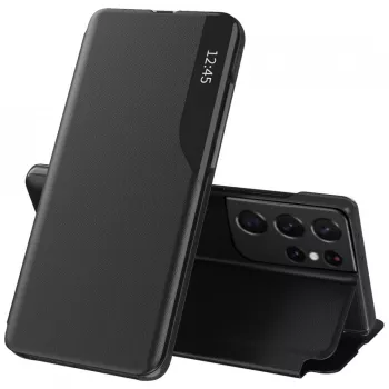 Husa pentru Samsung Galaxy S21 Ultra 5G - Techsuit eFold Series - Black 