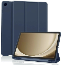 Husa pentru Samsung Galaxy Tab A9 Plus - Techsuit Flex Trifold - Dark Blue 